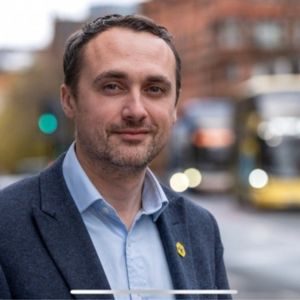 Simon Elliot speaking at UK Rail