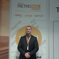 Andrea Bruschi at World Metro & Light Rail Congress & Expo 2018 - Spanish