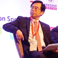 Dr. Cheng-chiou Chang at World Metro & Light Rail Congress & Expo 2018 - Spanish