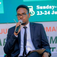 Sharmaarke Mustafe Ibrahim at Solar & Storage Live Africa 2025