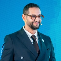 Abdelrahman Elsherif at Solar & Storage Live Riyadh 2026